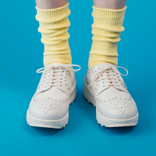 TRA-027 WINGTIP SHOES WH