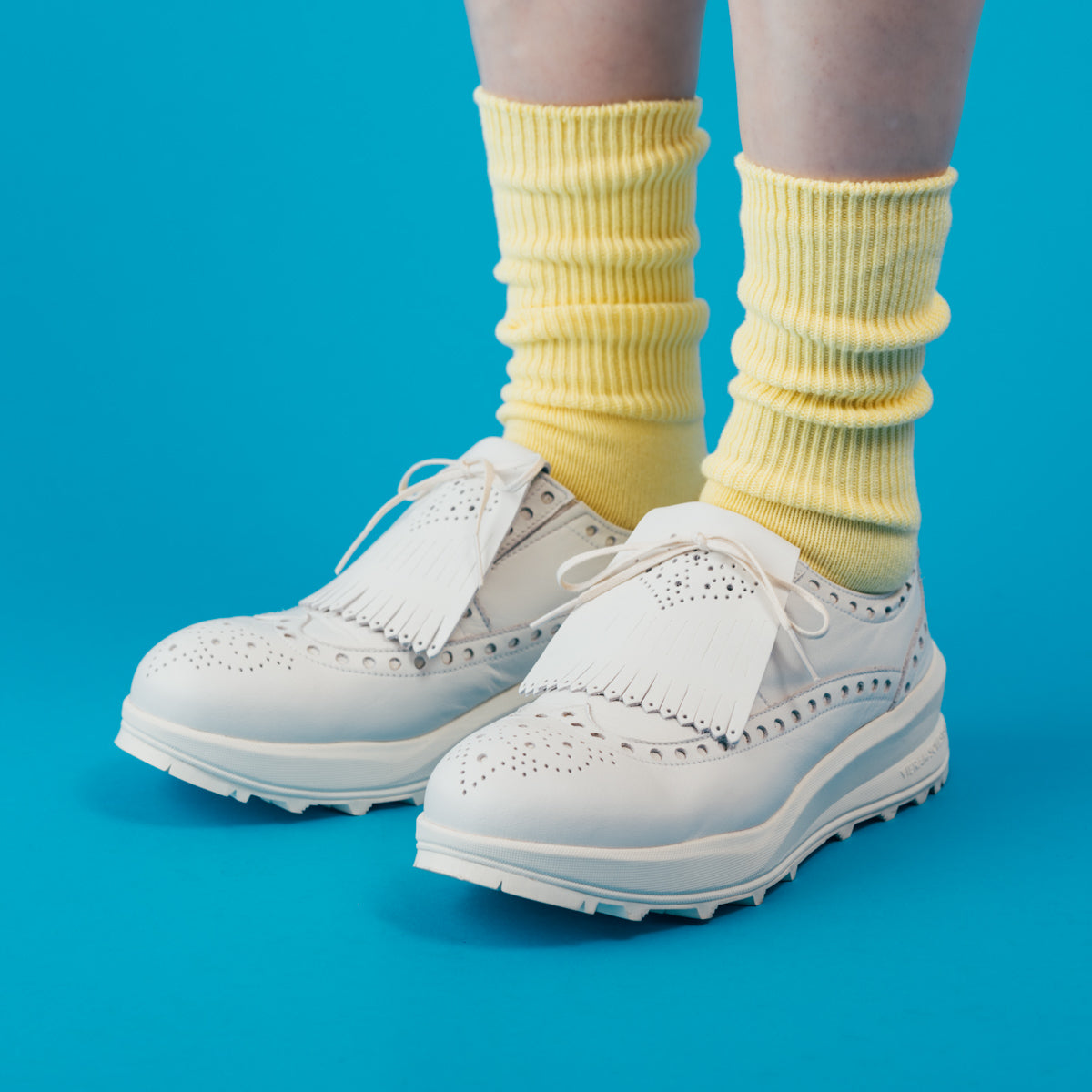 TRA-027 WINGTIP SHOES WH