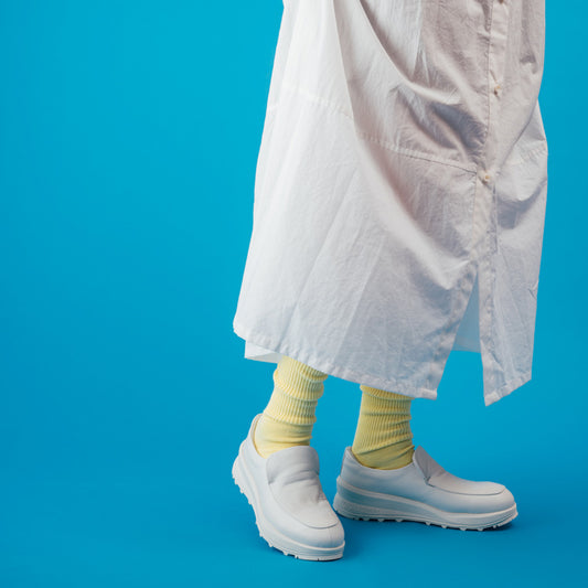 TRA-028 SLIP-ON SHOES WH