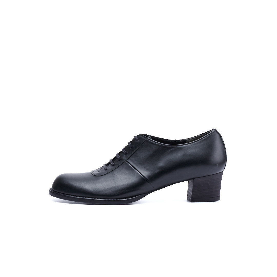 C-2343 LACE-UP HEELS BL