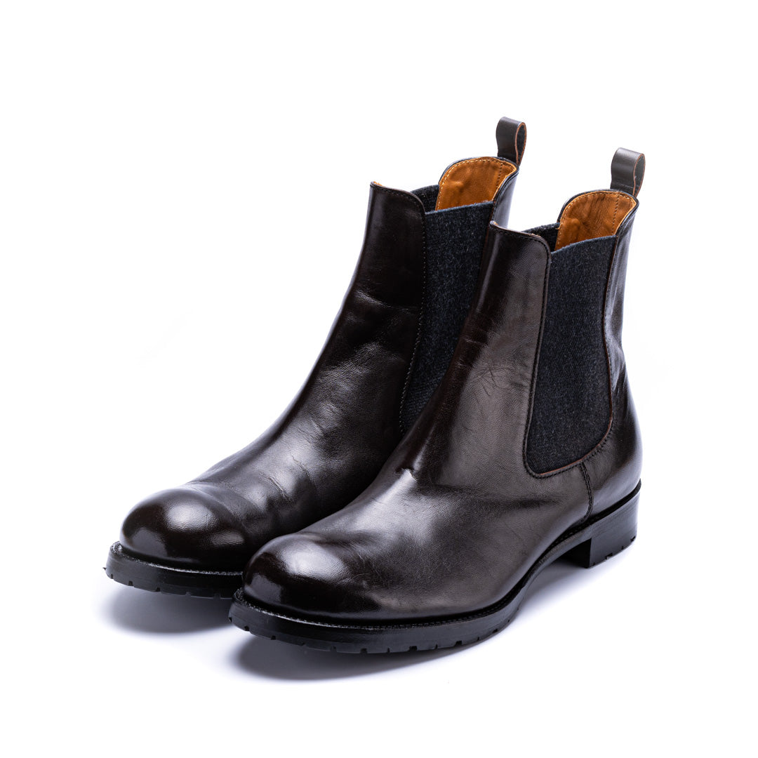 C-7048 SIDE-GORE BOOTS BL – chausser online store