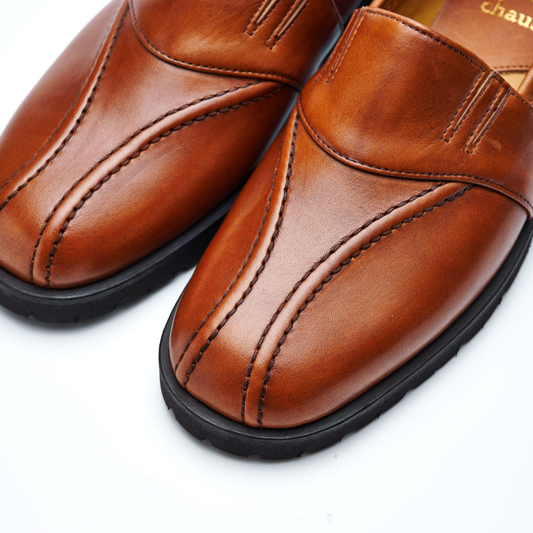 C-2347 VIBRAM SOLE LOAFERS BR