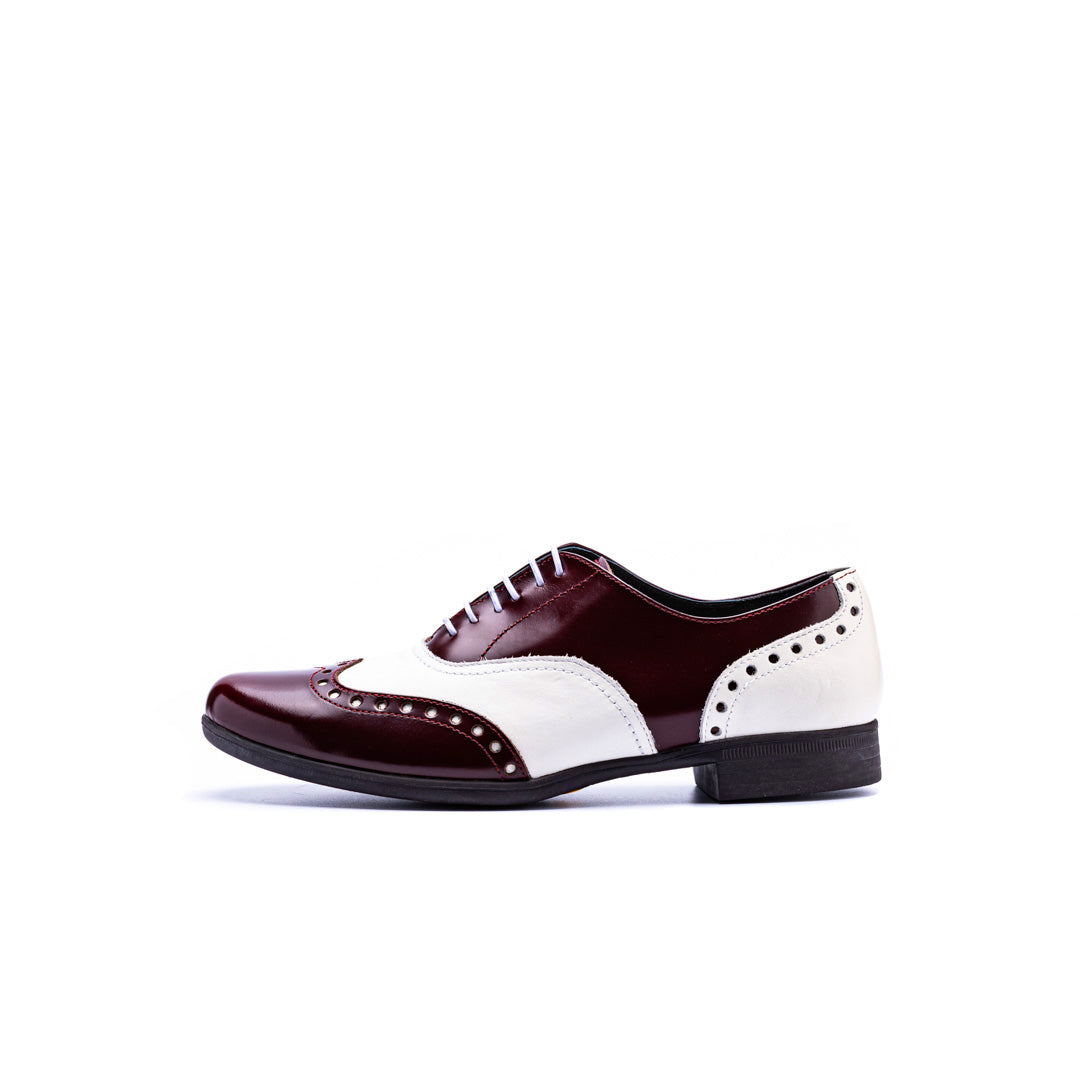 TR-004 WINGTIP SHOES BDG/WHC