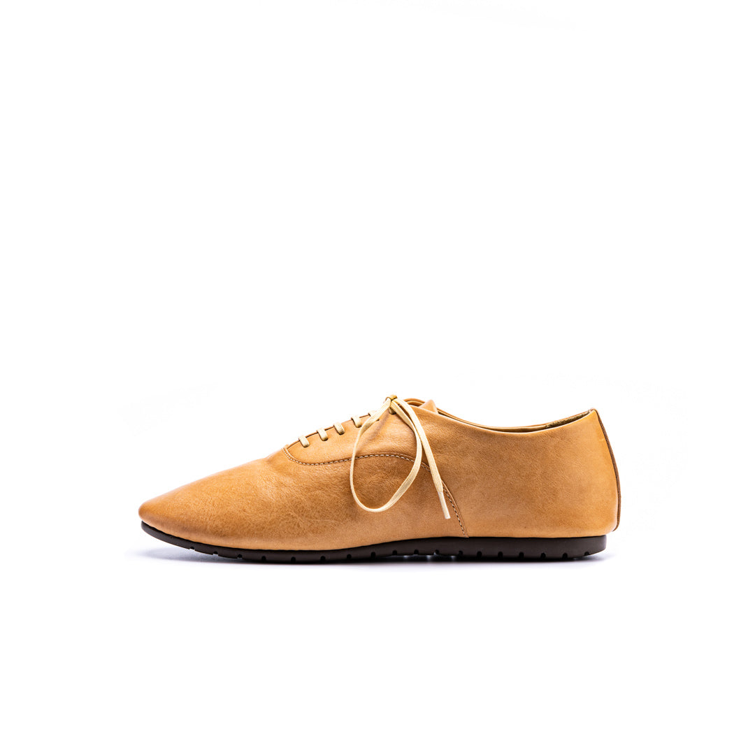 CT-02 LACE-UP FLAT SHOES BG