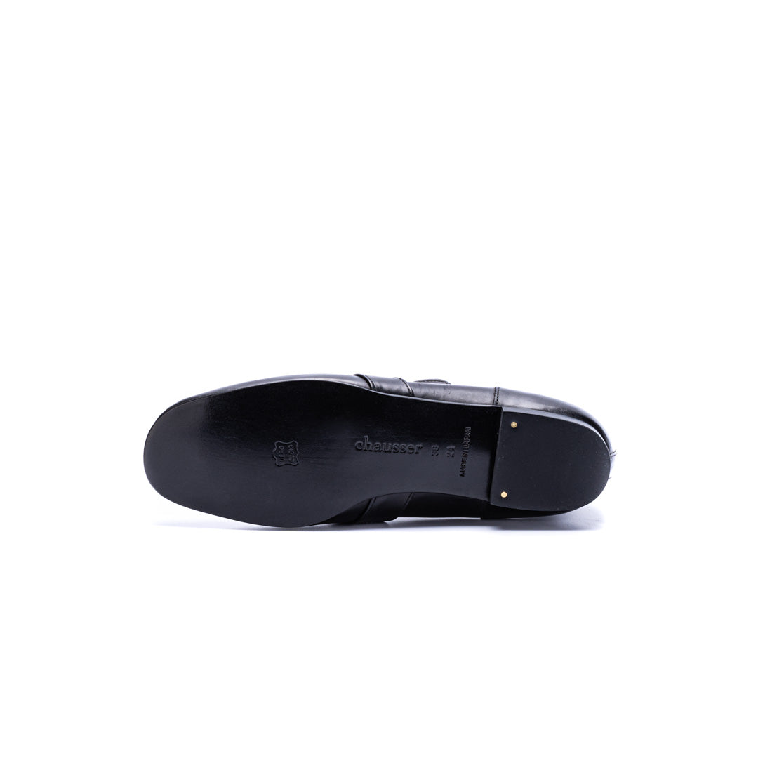 C-2329 SIDE-GORE LOAFER BOOTS BL