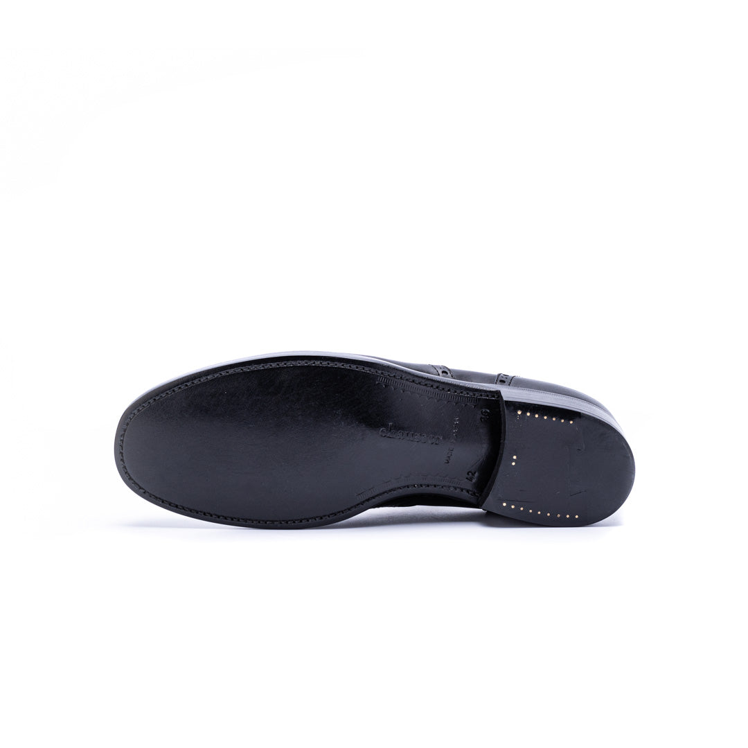 C-7047 BUTTON SHOES BL