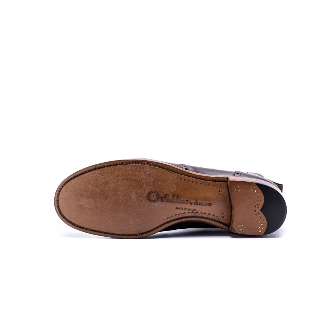 SU-108 WINGTIP SIDE-GORE BOOTS DBR
