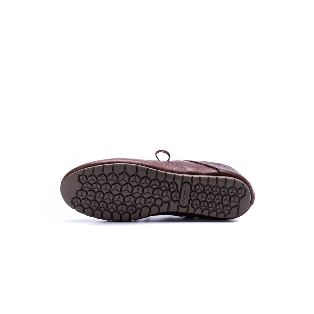 CT-02 LACE-UP FLAT SHOES DBR