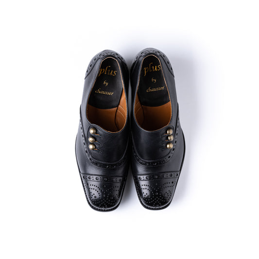 PC-5050 BUTTON HEELS BL