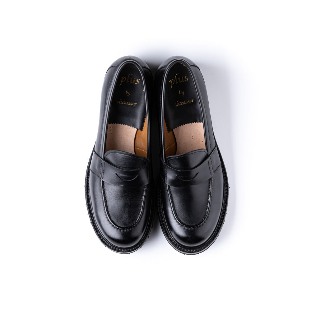 PC-5061 WATERPROOF PENNY LOAFERS BL