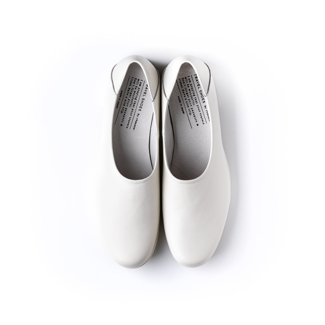 TR-018 SLIP-ON SHOES WH