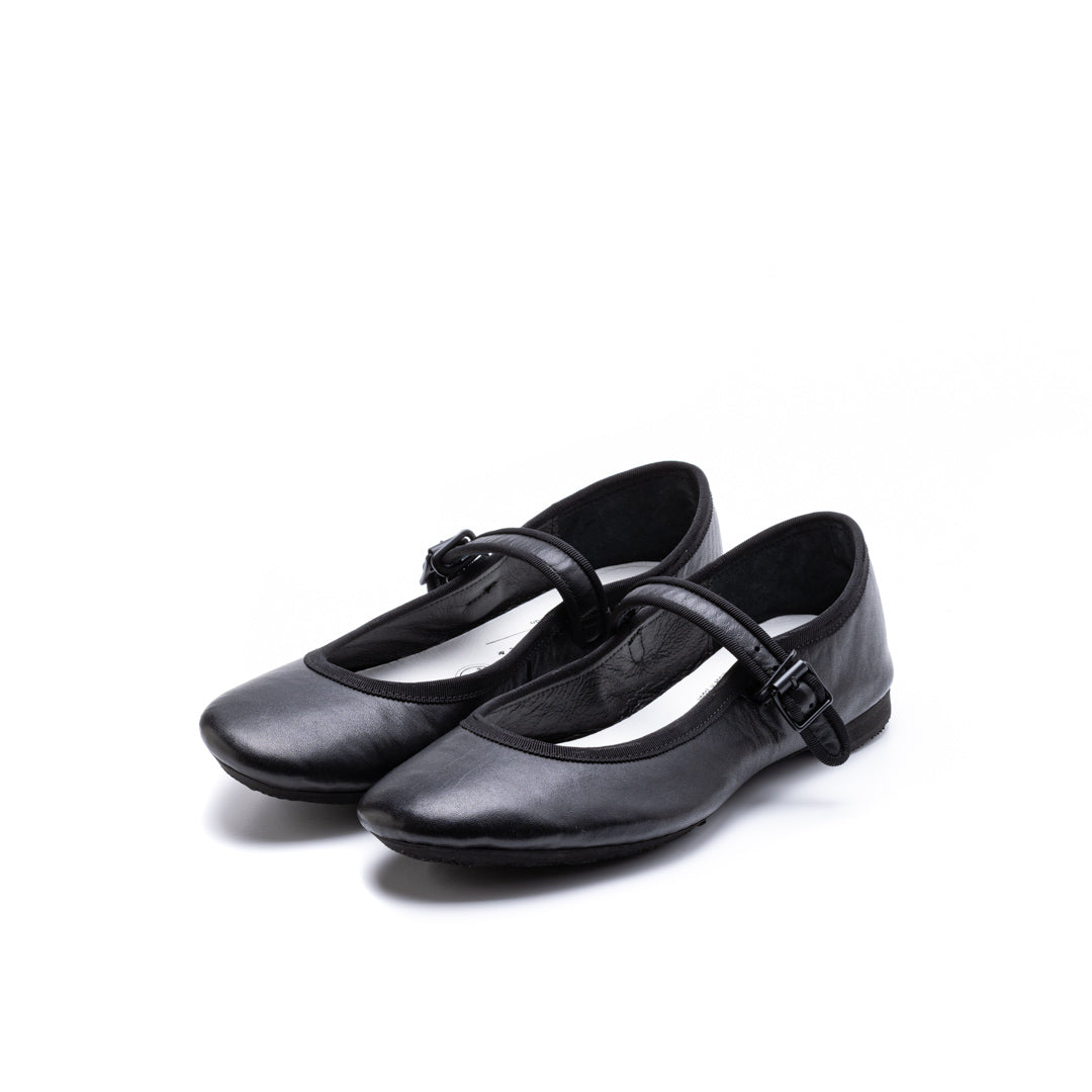 TR-019 ONE-STRAP BALLET SHOES BL