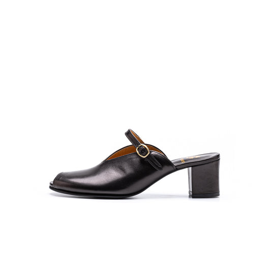 C-2304 SINGLE STRAP MULE BL