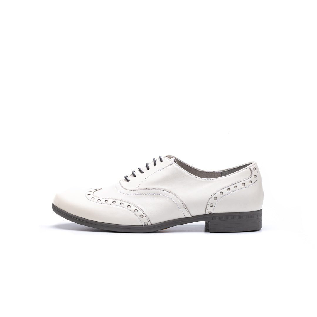 TR-004 WINGTIP SHOES WH/GY