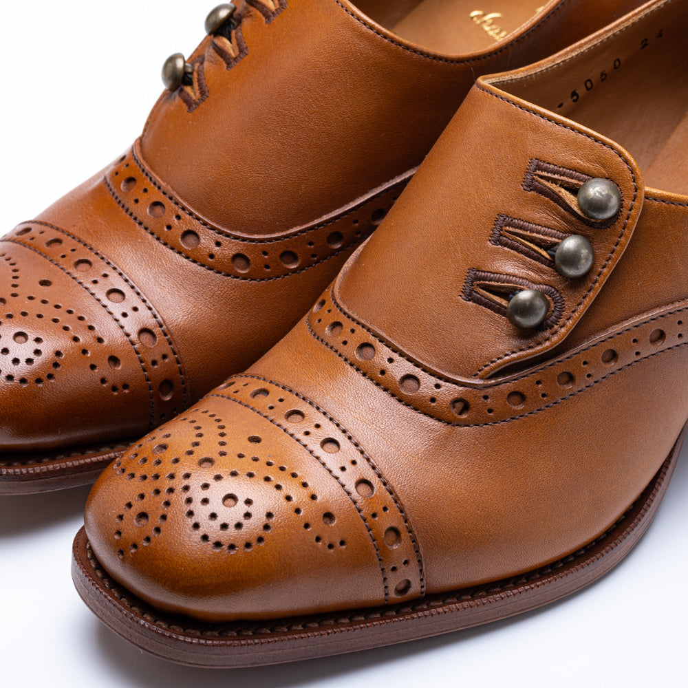 PC-5050 BUTTON HEELS BR