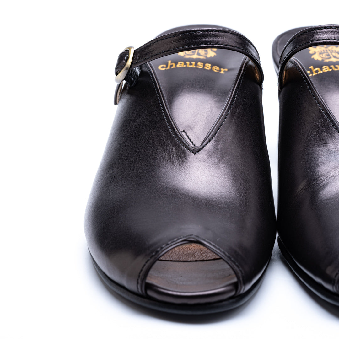 C-2304 SINGLE STRAP MULE BL