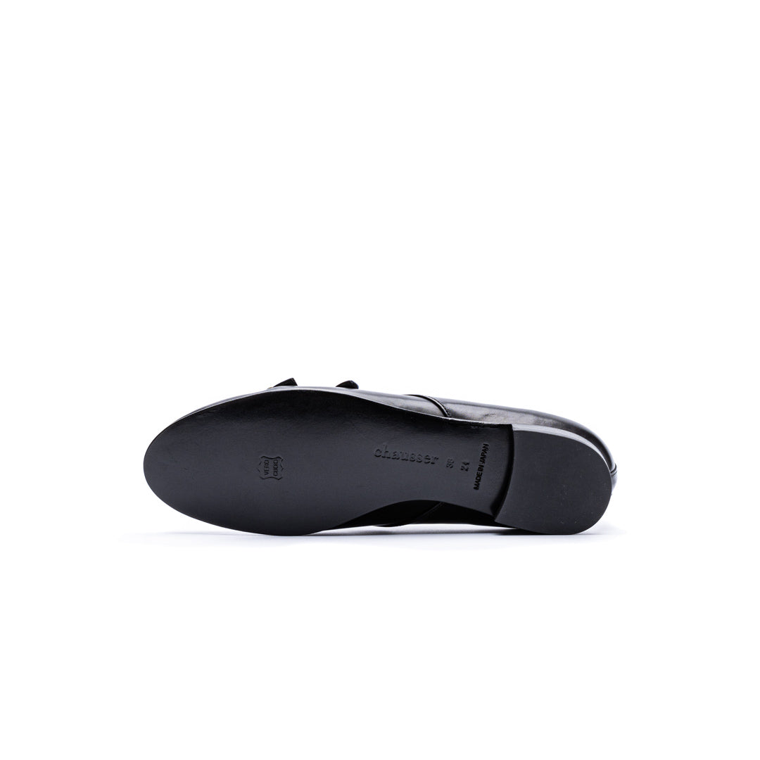 C-2335 DOUBLE MONK SLIP-ON SHOES BL