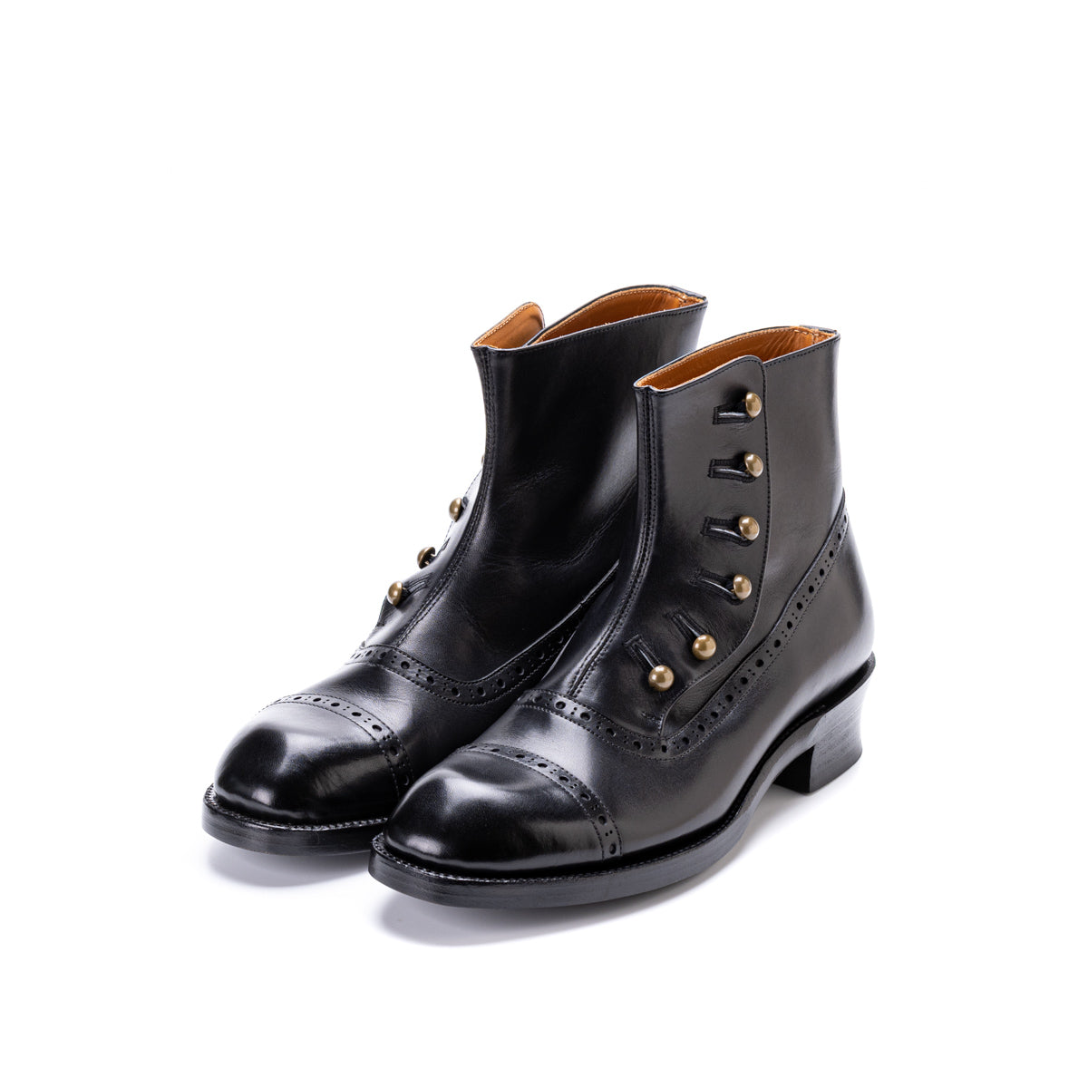 PC-5063 BUTTON BOOTS BL – chausser online store