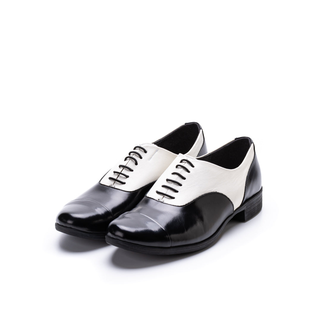 TR-001 CAP TOE SHOES BLG/WHC