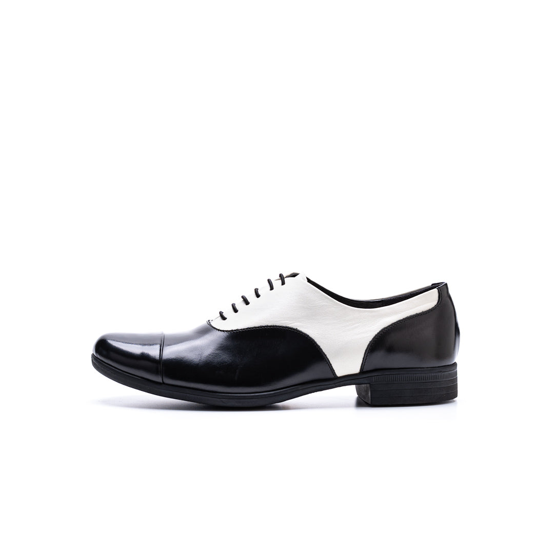 TR-001 CAP TOE SHOES BLG/WHC