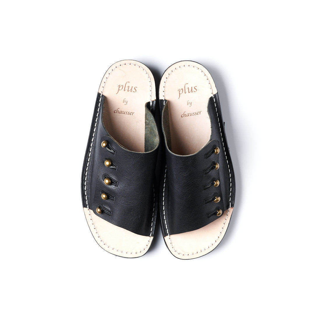 PC-5078 BUTTON SANDALS BL