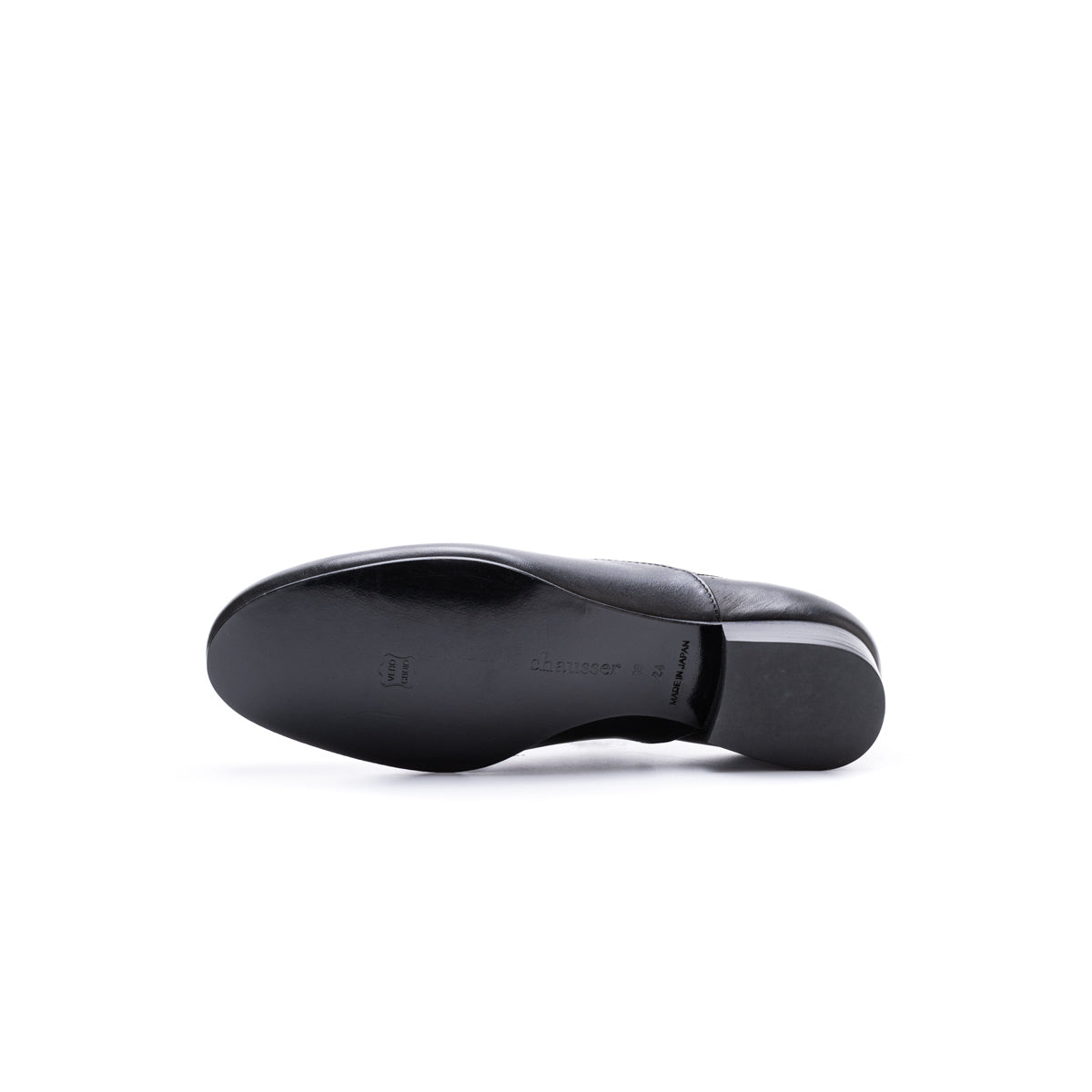 C-2310 FRONT ZIP SHOES BL/BLS