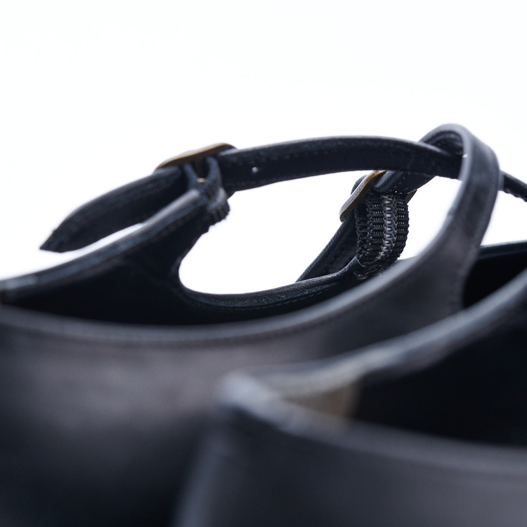 C-2349 CROSS-STRAP SHOES BL