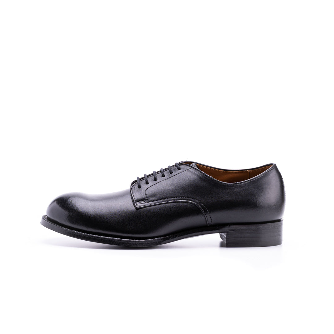 C-793 PLAIN TOE SHOES BL