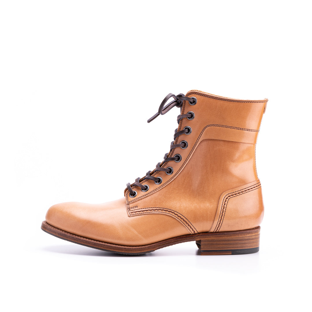 C-7060 CORDOVAN LACE-UP BOOTS NA