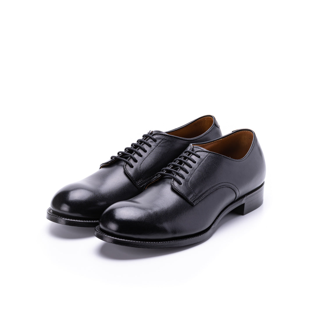 C-793 PLAIN TOE SHOES BL