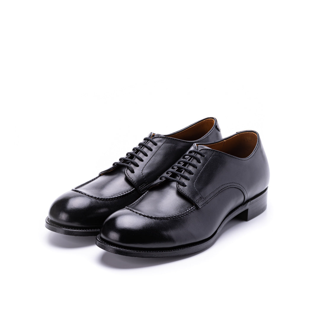 C-794 U-MOCHA LACE-UP SHOES BL