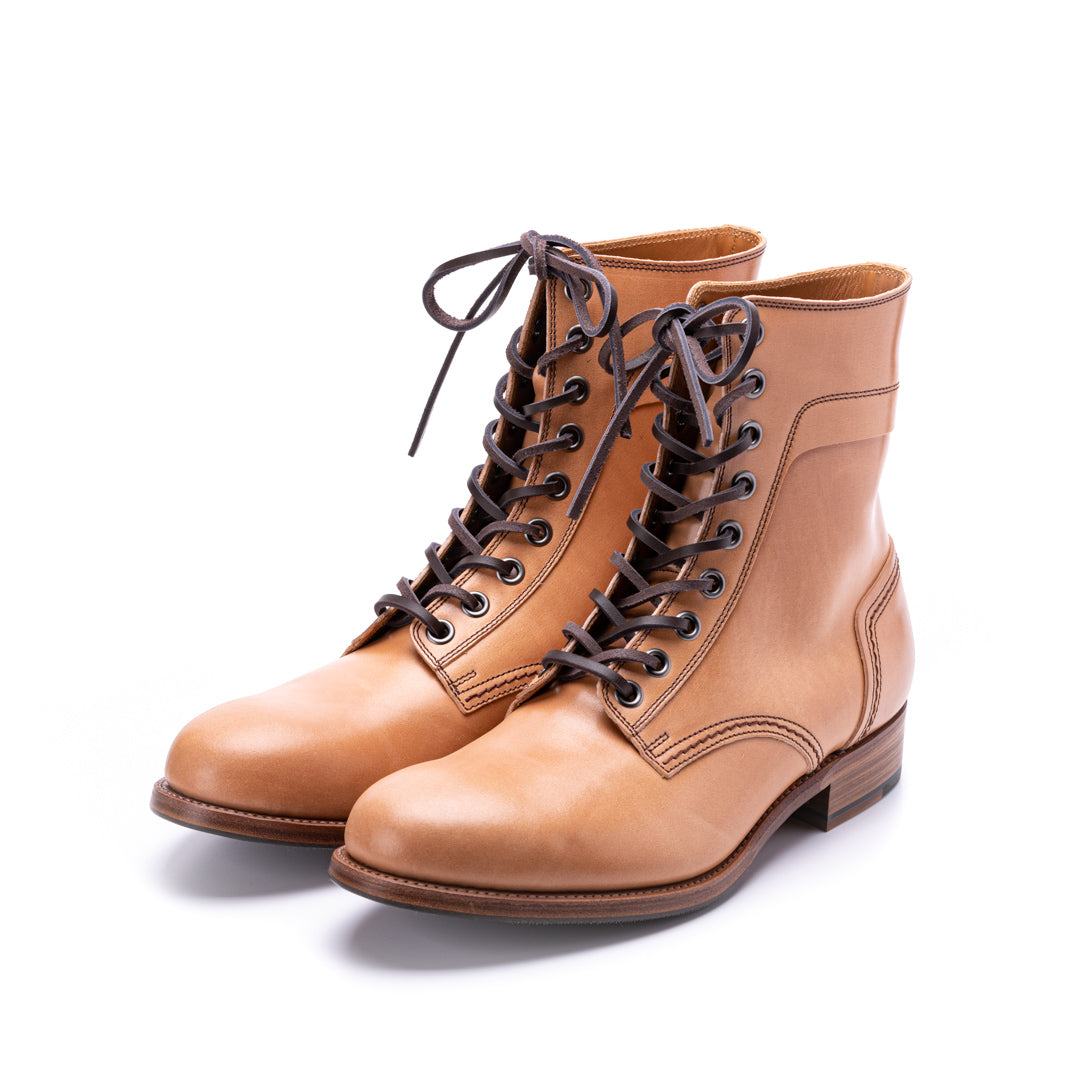 C-7060 CORDOVAN LACE-UP BOOTS NA
