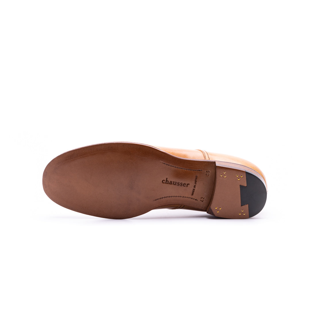 C-7930 CORDOVAN PLAIN TOE SHOES NA