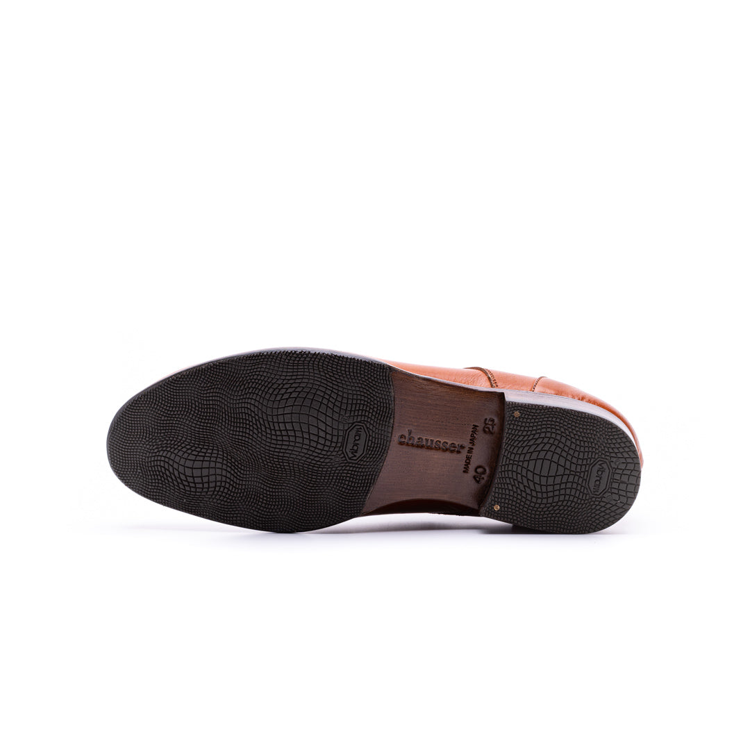 C-7013 PLAIN TOE SHOES BR
