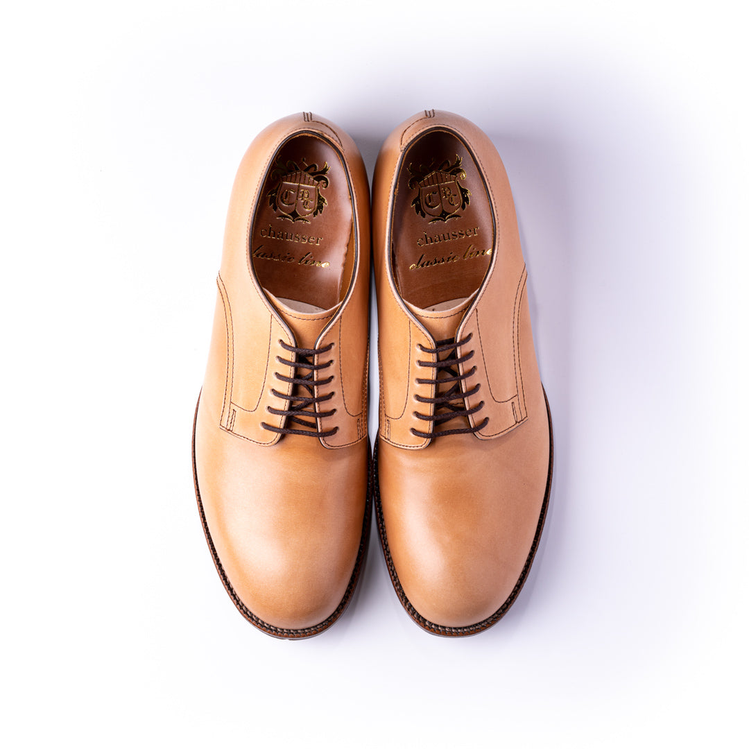 C-7930 CORDOVAN PLAIN TOE SHOES NA