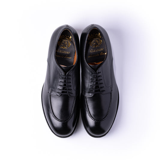 C-794 U-MOCHA LACE-UP SHOES BL