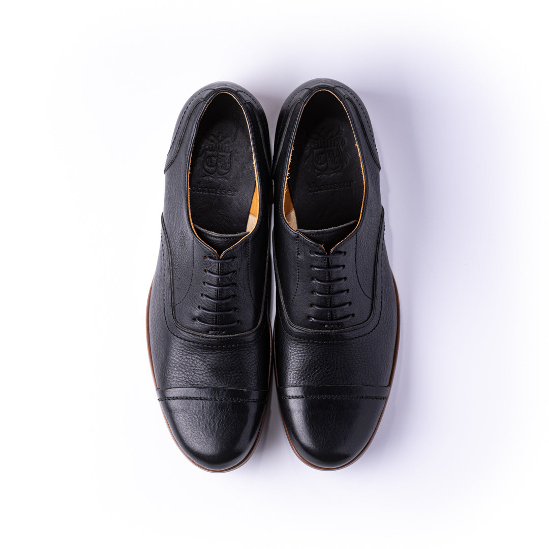 C-721 CAP-TOE SHOES BL