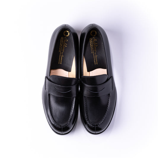 SU-104 PENNY LOAFERS BL