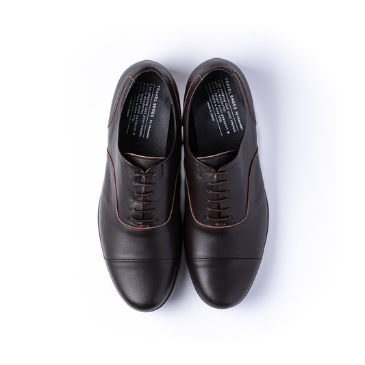 TR-001M CAP-TOE SHOES DBR