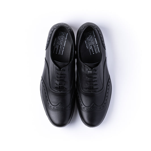 TR-004M WINGTIP SHOES BL