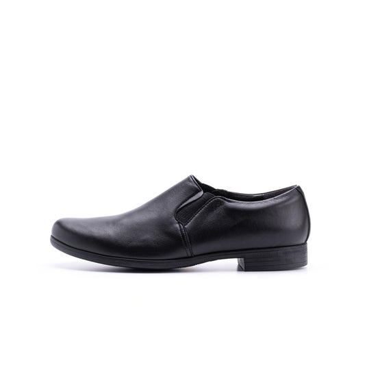TR-003M SIDE-GORE SLIP-ON SHOES BL