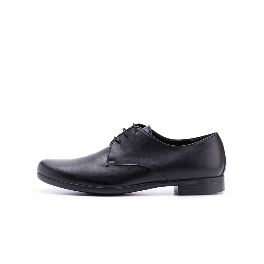 TR-008M PLAIN TOE SHOES BL