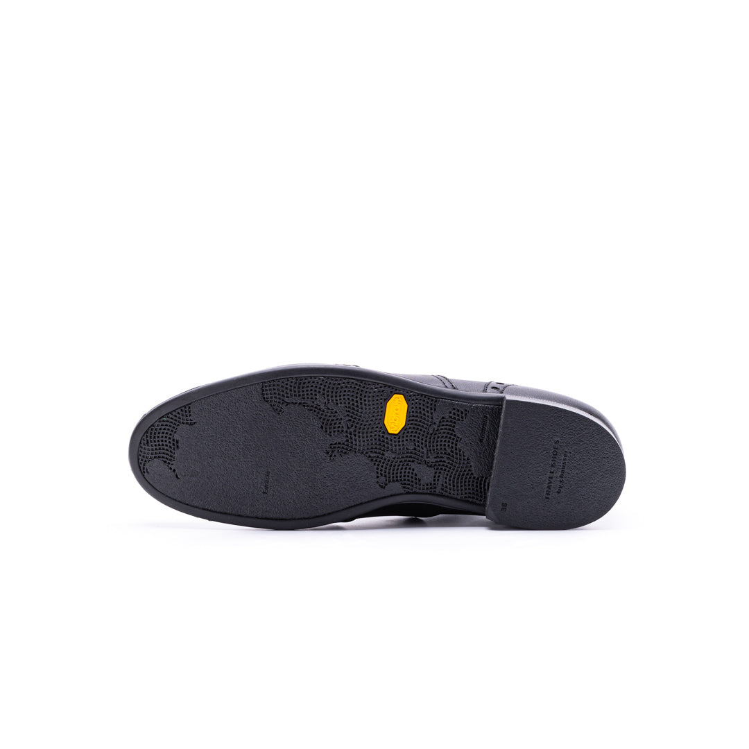 TR-004 WINGTIP SHOES BL