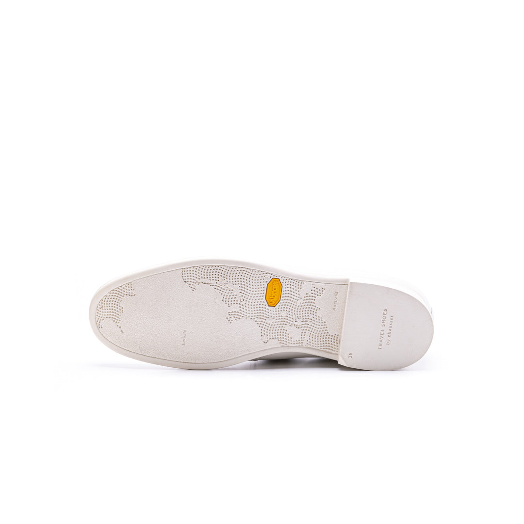 TR-003 SIDE-GORE SLIP-ON SHOES WH