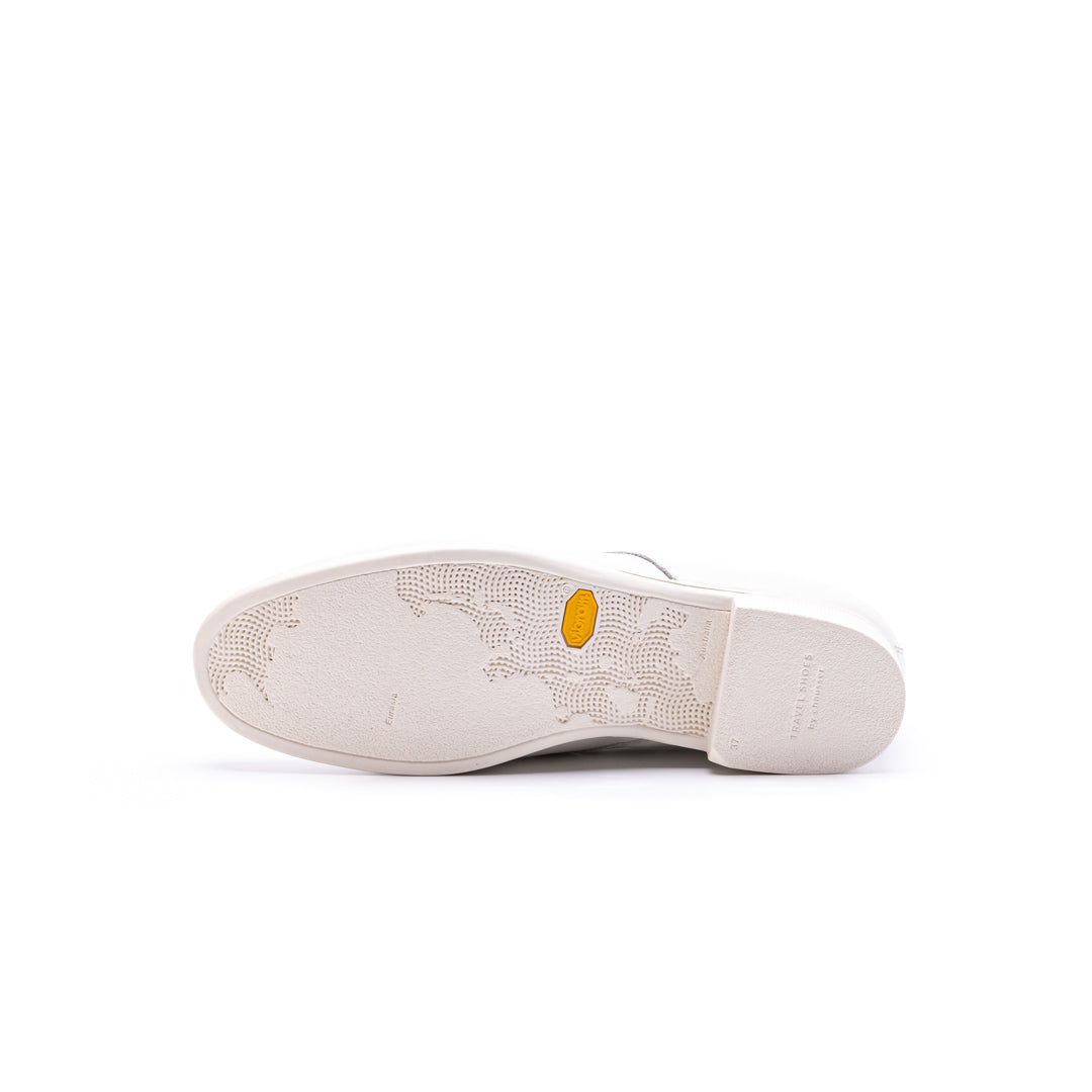TR-008 PLAIN TOE SHOES WH