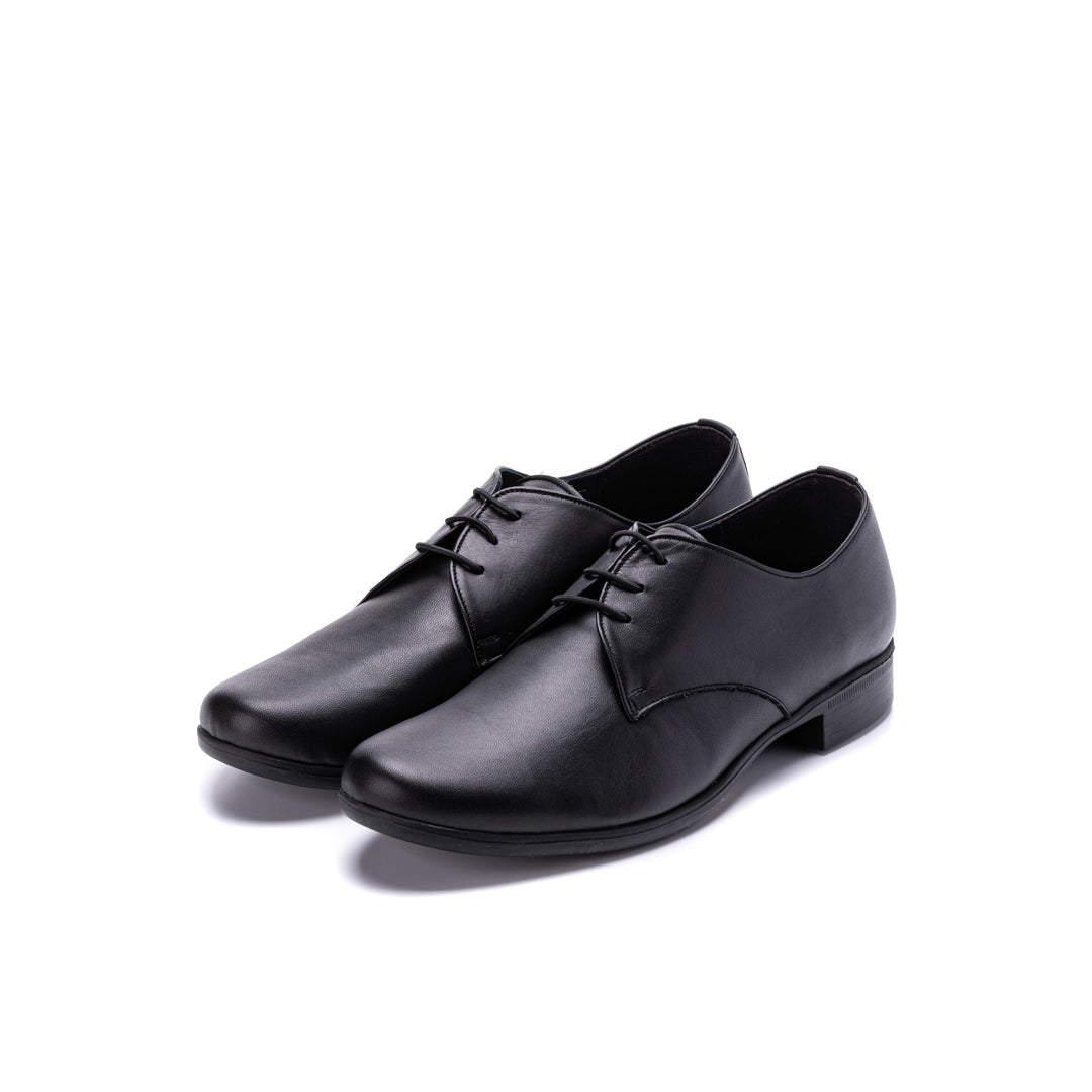 TR-008 PLAIN TOE SHOES BL