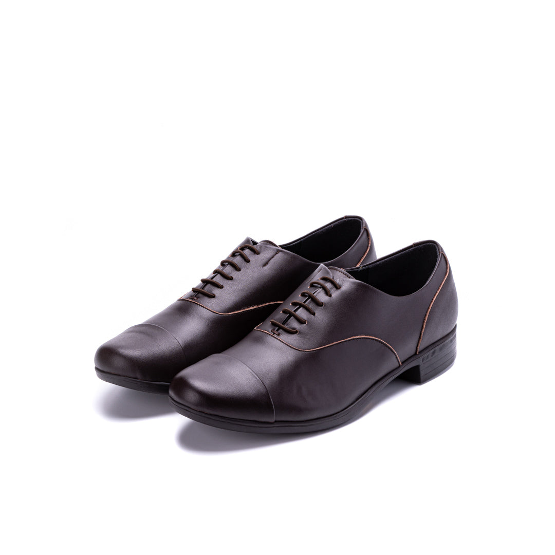TR-001 CAP TOE SHOES DBR