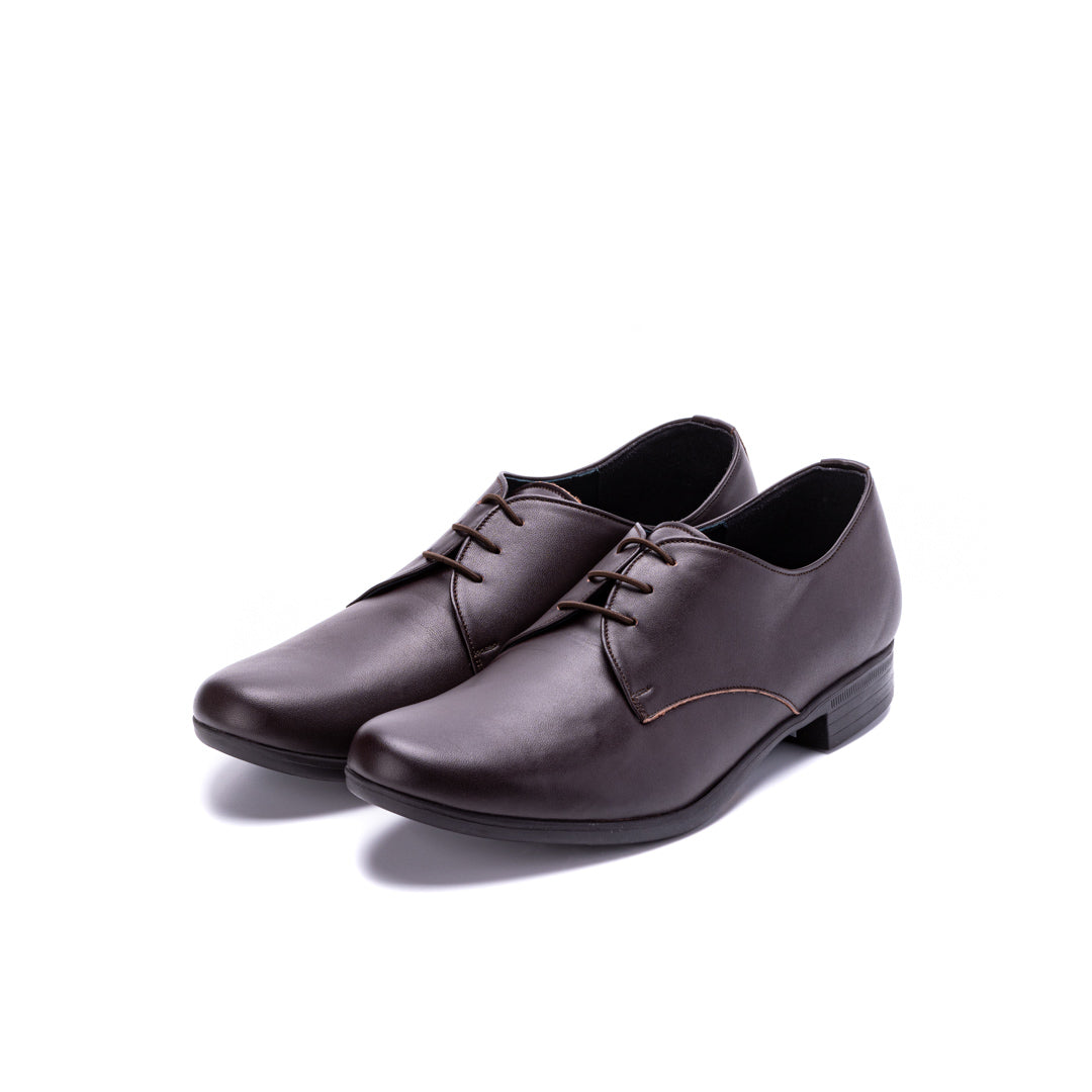 TR-008 PLAIN TOE SHOES DBR