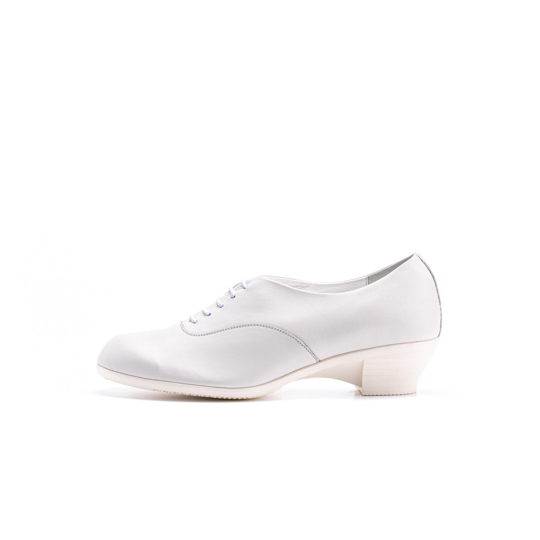 TR-007 LACE-UP HEELS WH