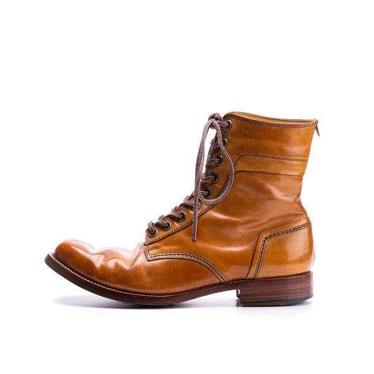 C-7060 CORDOVAN LACE-UP BOOTS NA
